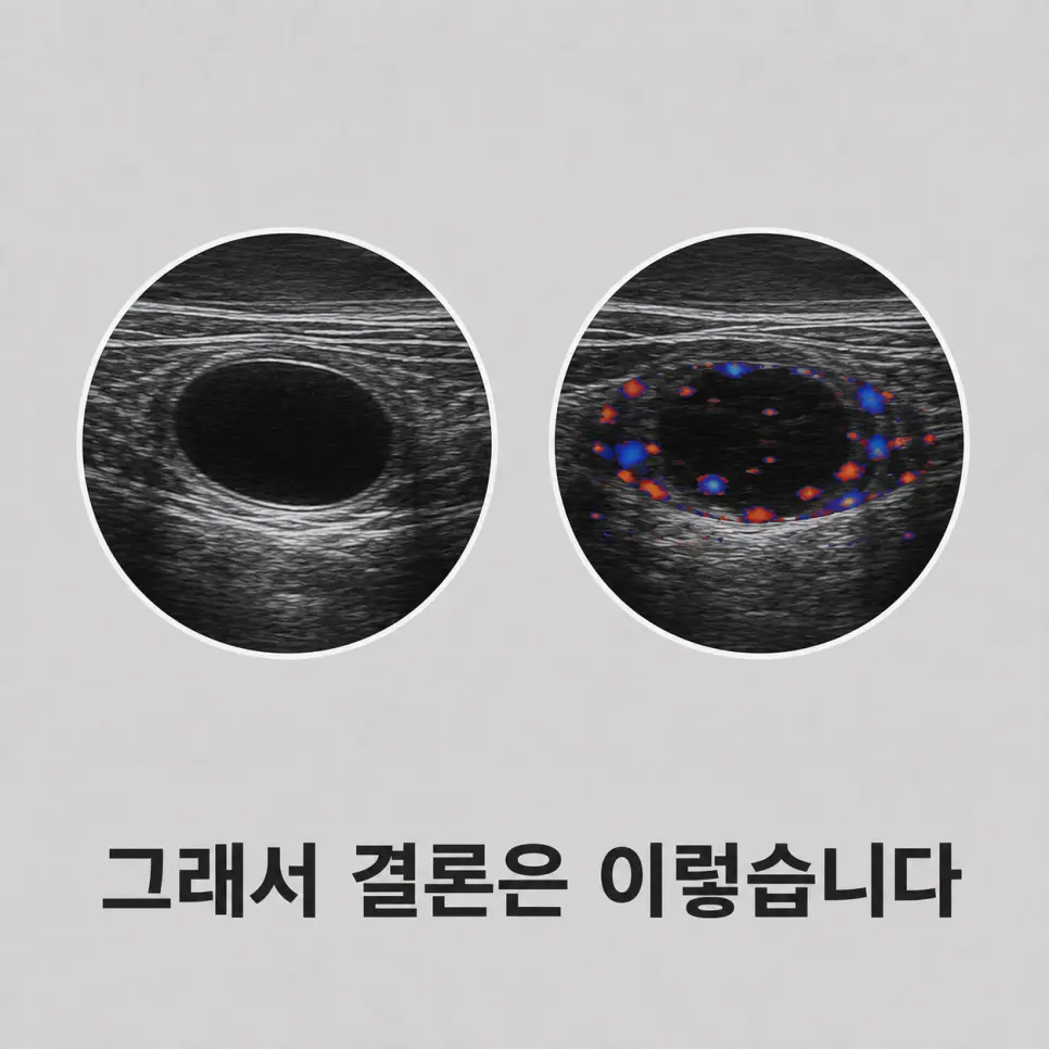 도플러 초음파를 이용한 결절종 감별 진단