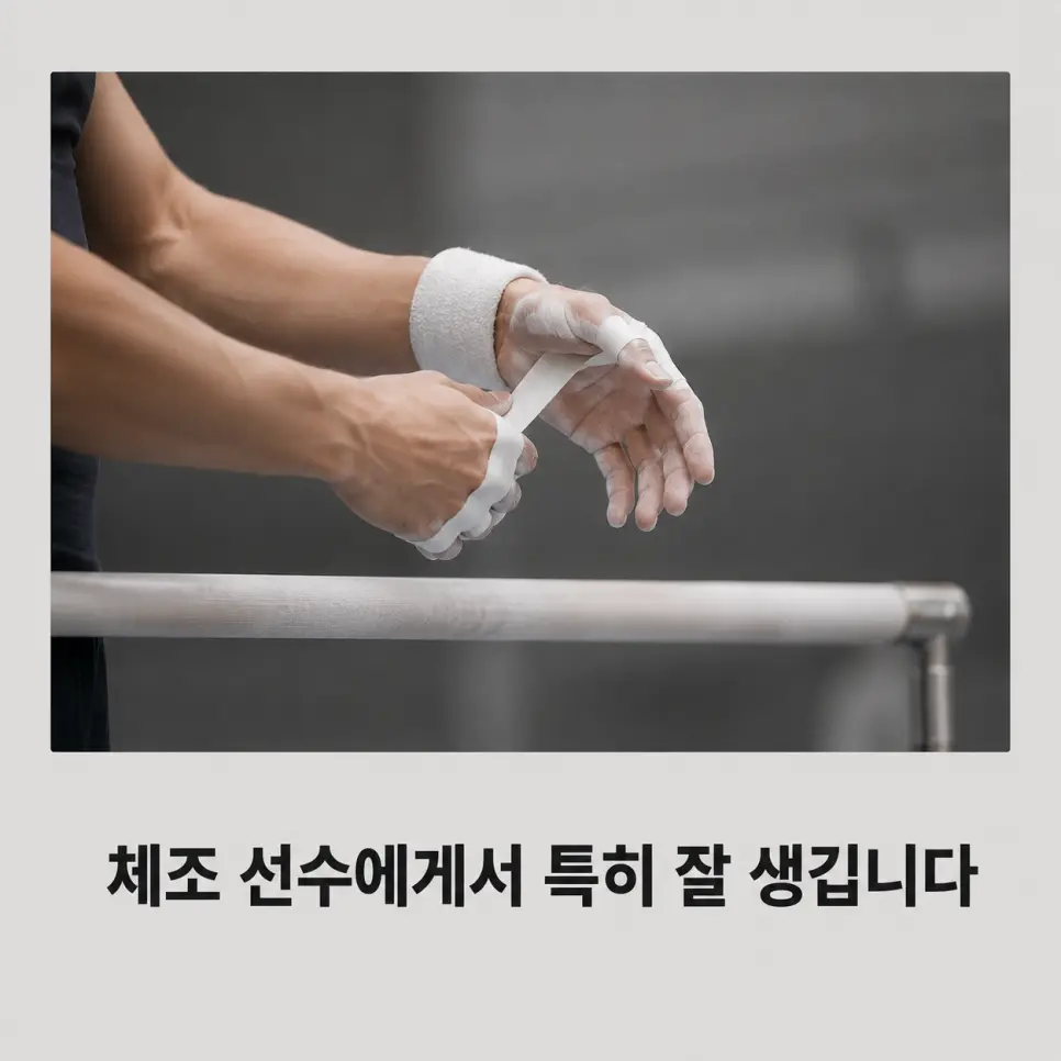 타이핑 테니스 골프 체조 역도 등 결절종 위험 동작