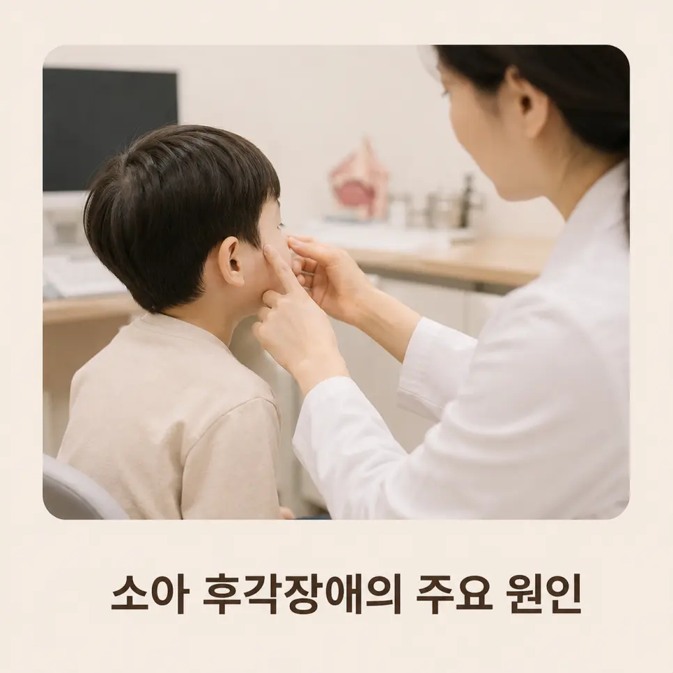 소아 후각장애의 주요 원인