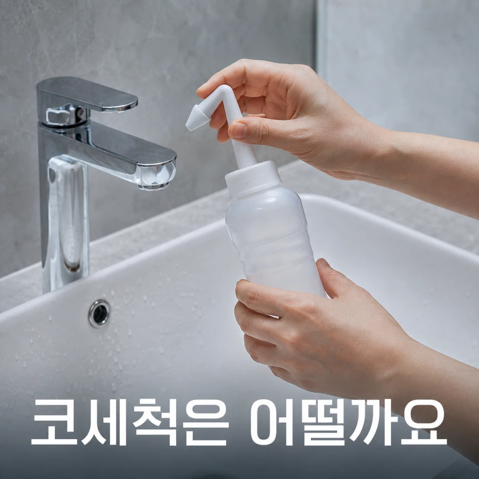 코세척과 후각 회복